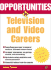 Opportunities in Television and Video Careers