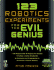 123 Robotics Experiments for the Evil Genius [With Printed Circuit Board]