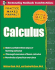 Practice Makes Perfect Calculus (Practice Makes Perfect Series)
