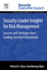Security Leader Insights for Risk Management: Lessons and Strategies From Leading Security Professionals