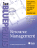 Resource Management (Sun Bluprints)