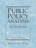 Public Policy Analysis: an Introduction