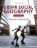 Urban Social Geography: an Introduction