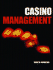 Casino Management: a Strategic Approach