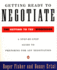 Getting Ready to Negotiate: the Getting to Yes Workbook (Penguin Business)