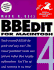 Bbedit 4 for Macintosh (Visual Quickstart Guide)