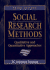 Social Research Methods: Qualitative and Quantitative Approaches