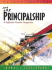 The Principalship: a Reflective Practice Perspective