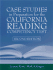 Case Studies in Preparation for the California Reading Competency Test (2nd Edition)