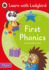 First Phonics: A Learn with Ladybird Activity Book (3-5 years): Ideal for home learning (EYFS)