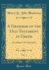 A Grammar of the Old Testament in Greek, Vol. 1: According to the Septuagint (Classic Reprint)