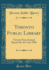 Toronto Public Library: Twenty First Annual Report for the Year 1904 (Classic Reprint)