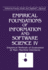 Empirical Foundations of Information and Software Science IV (Language of Science)