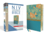 Niv, Thinline Bible, Large Print, Imitation Leather, Blue, Red Letter Edition: New International Version, Turquoise, Leathersoft, Thinline, Red Letter