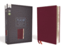 Nasb, Thinline Bible, Bonded Leather, Burgundy, Red Letter, 1995 Text, Comfort Print