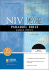 Niv/the Message: New International Version, Parallel