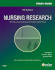 Study Guide for Nursing Research: Methods and Critical Appraisal for Evidence-Based Practice