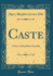 Caste a Story of Republican Equality Classic Reprint