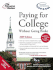 Paying for College Without Going Broke, 2009 Edition (College Admissions Guides)