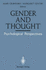 Gender and Thought: Psychological Perspectives: Psychological Perspectives