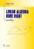 Linear Algebra Done Right (Undergraduate Texts in Mathematics)