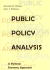 Public Policy Analysis: a Political Economy Approach