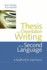 Thesis and Dissertation Writing in a Second Language: a Handbook for Supervisors