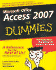 Access 2007 for Dummies