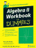 Algebra II Workbook for Dummies