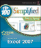 Microsoft Office Excel 2007: Top 100 Simplified Tips and Tricks