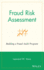 Fraud Risk Assessment: Building a Fraud Audit Program