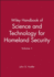 Wiley Handbook of Science and Technology for Homeland Security, V 1