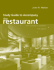 Study Guide to Accompany the Restaurant: From Concept to Operation, 5e