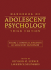 Handbook of Adolescent Psychology (Volume 2): Contextual Influences on Adolescent Development (3rd Edn)