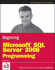 Beginning Microsoft Sql Server 2008 Programming