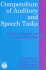 Compendium of Auditory and Speech Tasks, With Cd-Rom: Children's Speech and Literacy Difficulties 4