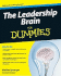 The Leadership Brain for Dummies