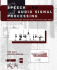 Speech and Audio Signal Proceessing Wse