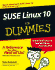 Suse Linux 10 for Dummies [With Cd Rom]