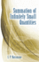 Summation of Infinitely Small Quantities Format: Pb-Trade Paperback