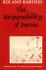 The Responsibility of Forms: Critical Essays on Music, Art, and Representation