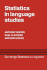 Statistics in Language Studies (Cambridge Textbooks in Linguistics)