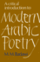 A Critical Introduction to Modern Arabic Poetry