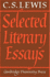 Selected Literary Essays