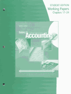 Working Papers, Chapters 17-24 for Gilbertson/Lehman's Century 21 Accounting: General Journal, 9th Gilbertson, Claudia Bienias and Lehman, Mark W.