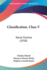 Classification. Class V: Naval Science (1910)