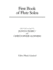 First Book of Flute Solos (Faber Edition)