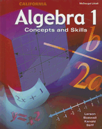 McDougal Concepts & Skills Algebra 1 California: Student Edition Algebra 1 2002