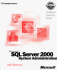 Als Microsoft Sql Server 2000 System Administration (Pro-Academic Learning)