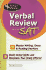 Verbal Review for the Sat (Sat Psat Act (College Admission) Prep)